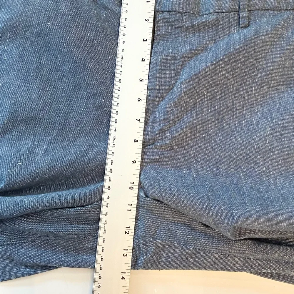 Nwot Banana Republic Slim Fit Performance Linen Pants 38x32 Staple Capsule Work